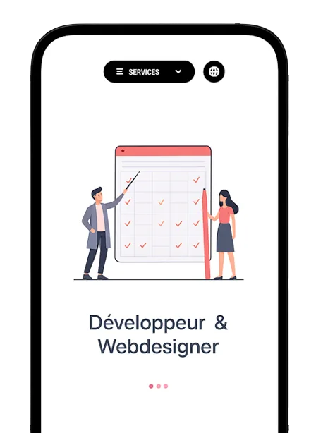 Exemple de design / Landing Page
